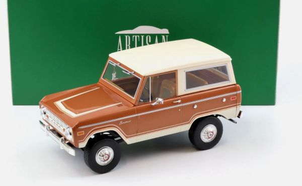 GREEN19144 - 1973 FORD Bronco Ranger bruin - 1