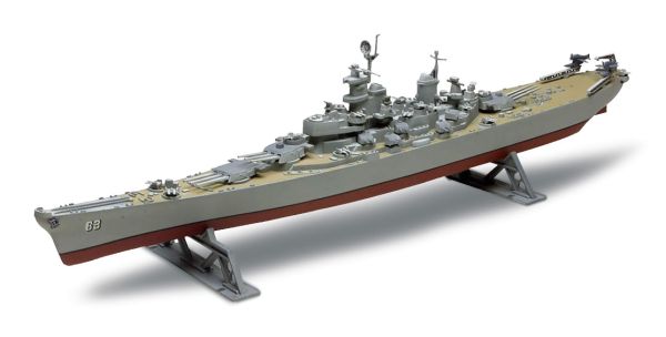 REV10301 - USS Missouri slagschip om te schilderen en in elkaar te zetten - 1