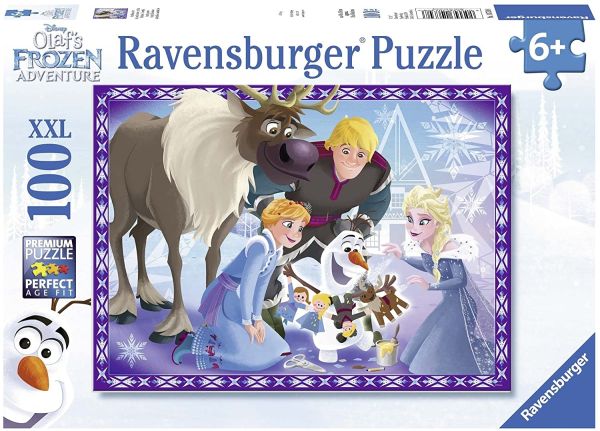 RAV107308 - Legpuzzel 100 stukjes THE FROZEN – Familie is een traditie - 1