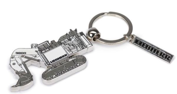 PC12217249 - LIEBHERR R9800 Graafmachine sleutelhanger - 1