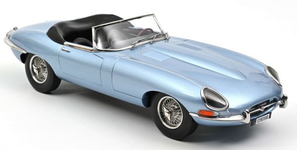 NOREV122722 - 1962 JAGUAR E-Type Cabriolet Blauw metallic - 1