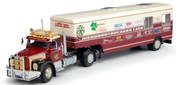 TEK63747 - SCANIA Torpedo 4x2 met aanhanger 1 As NIENOORD - 1