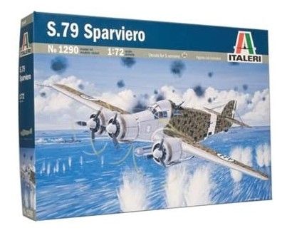 ITA1290 - S.79 Sparviero-vliegtuigen om te monteren en te schilderen - 1