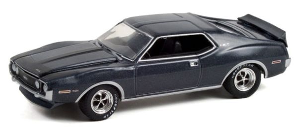 GREEN13310-A - AMC Javelin AMX 1971 grijs uit de GLMUSCLE serie in blisterverpakking - 1