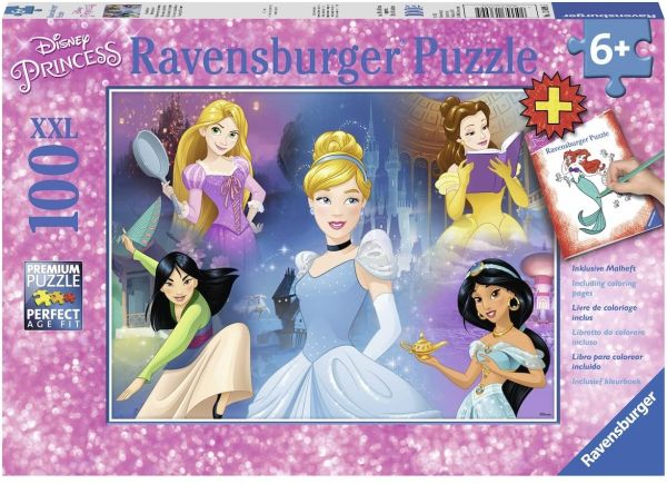 RAV136995 - Boeiende prinsessen legpuzzel van 100 stukjes - 1