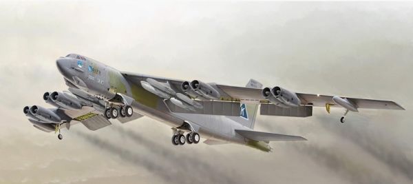 ITA1378 - B-52G Stratofortress vliegtuig om in elkaar te zetten en te schilderen - 1