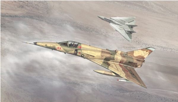 ITA1397 - F-21A Lion/Kfir C.1 gevechtsvliegtuig om in elkaar te zetten en te schilderen - 1