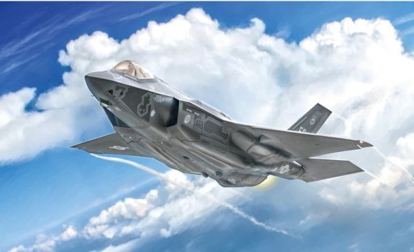 ITA1409 - F-35A Lighting II gevechtsvliegtuig om in elkaar te zetten en te schilderen - 1