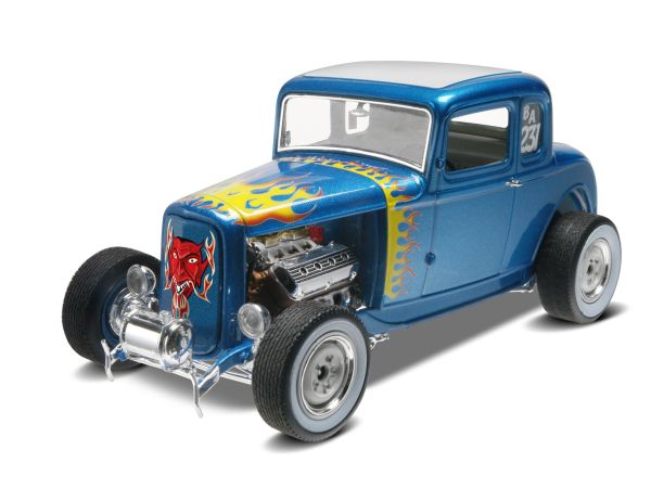 REV14228 - FORD 5 Raam Coupe 2n1 1932 te monteren - 1