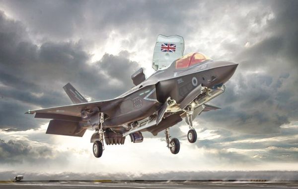ITA1425 - Vliegtuig F-35B Lighting II V/STOL-versie om te monteren en te schilderen - 1