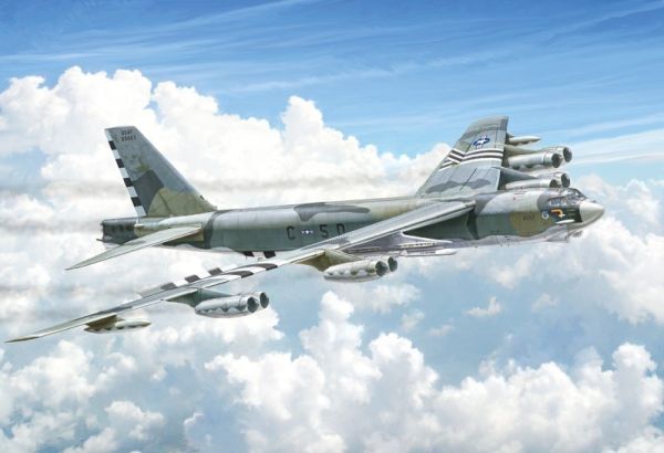 ITA1442 - B-52H Stratofortress vliegtuig om in elkaar te zetten en te schilderen - 1