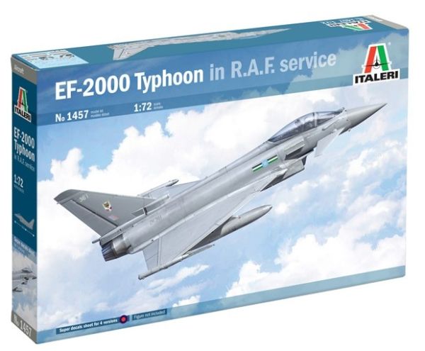 ITA1457 - Eurofighter Typhoon EF-2000 gevechtsvliegtuig om in elkaar te zetten en te schilderen - 1