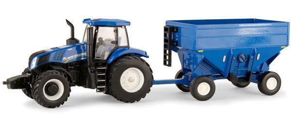 ERT13868 - NEW HOLLAND T8.350 Met wagenaanhanger - 1
