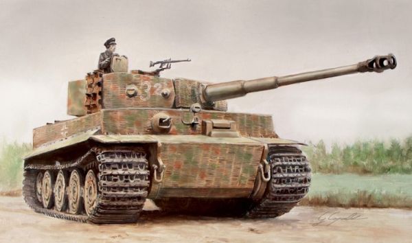 ITA15755 - Char Pz.Kpfw. VI Tiger I om te monteren en te schilderen - 1