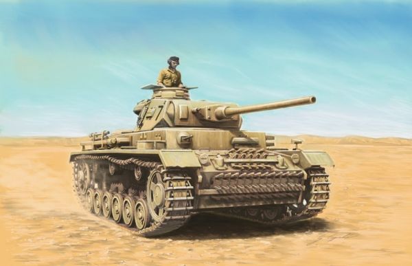 ITA15757 - Char Pz. Kpfw. III Ausf.J/L/M/N te monteren en te schilderen - 1