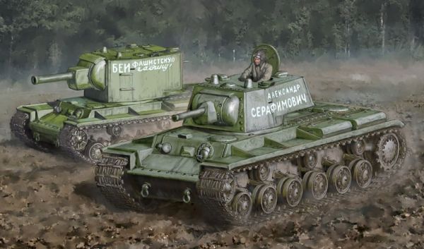 ITA15763 - KV-1 / KV-2 tanks om te monteren en te schilderen - 1