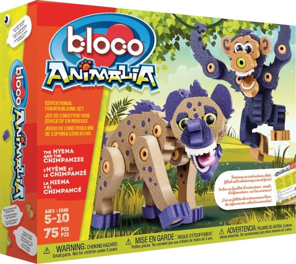 BLOC16001 - Animalia - De Hyena en de Chimpansee 114 stuks - 1
