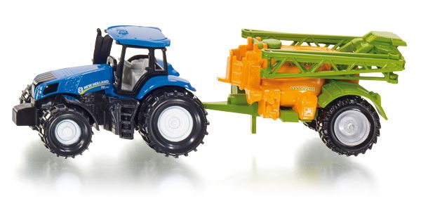 SIK1668 - NEW HOLLAND T8.390 met AMAZONE UX 5200 spuit H.4cm xL.14cm xB.3 cm - 1