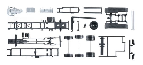 HER084277 - Kavel van 2 chassis van MERCEDES Actros In kit - 1