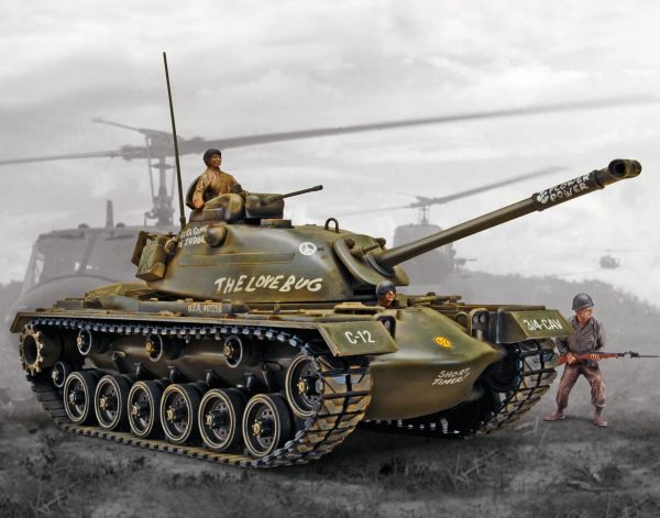 REV17853 - Bouwbare M-48 A-2 Patton tank - 1