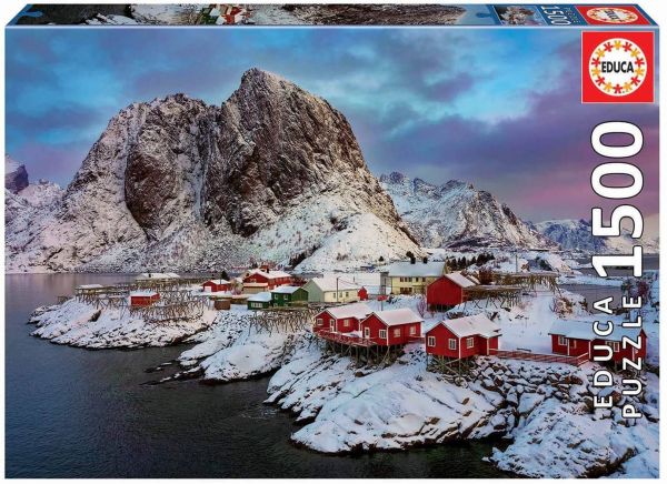 EDU17976 - Puzzel van 1500 stukjes op het Lofoten-eiland in Noorwegen - 1