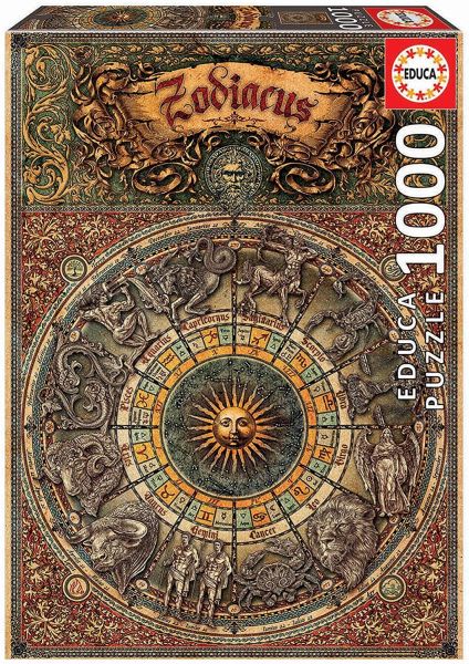 EDU17996 - Puzzel 1000 stukjes dierenriem - 1
