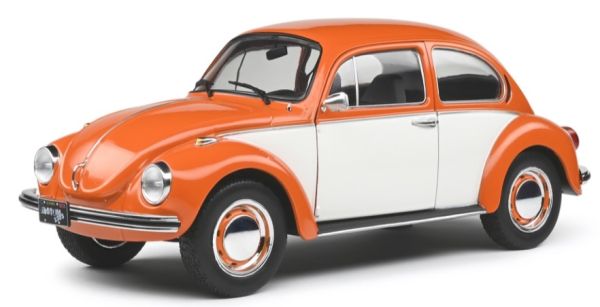 SOL1800515 - VOLKSWAGEN Kever 1303 Bi-Color Oranje 1974 - 1