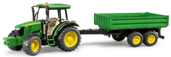 BRU2108 - JOHN DEERE 5115 M met aanhangwagen Ech:1/16 - 1