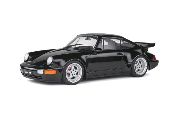 SOL1803404 - PORSCHE 911 (964) Turbo 3.6 zwart 1993 - 1