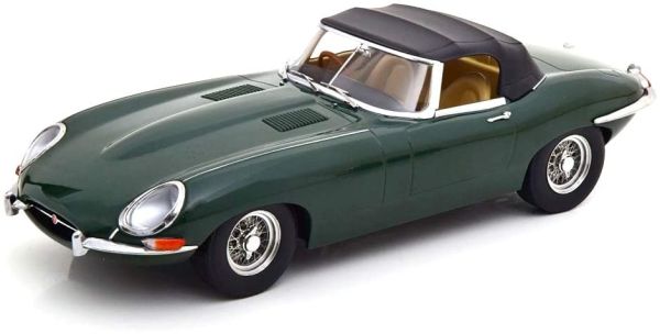 KKS180483 - JAGUAR E Type Cabrio gesloten groen - 1