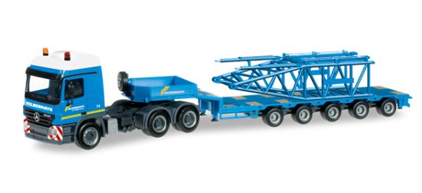 HER303989 - MERCEDES met oplegger en jibvoet voor LIEBHERR LR 1600/2 FELBERMAYR kraan - 1
