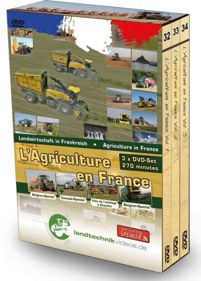 PACKDVDFR - Pack 3 DVD Landbouw in Frankrijk Vol. 1-2-3 - 1