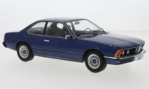 MOD18164 - BMW 633 (E24) 1976 metallic blauw - 1