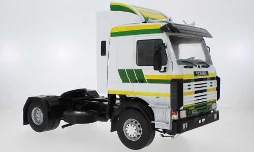 MOD18240 - SCANIA 143 Topline 4x2 1987 Wit; groen en geel - 1