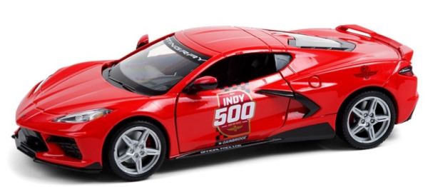 GREEN18258 - Rode 2020 CHEVROLET Corvette C8 Stingray 104e Indianapolis Race - 1