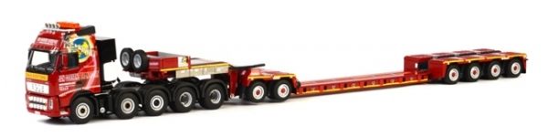 WSI01-1257 - VOLVO FH2 10x4 met Nooteboom 2+4 Heavy Equipment Carrier JAN COESENS - 1
