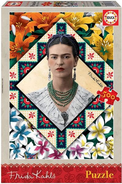 EDU18483 - Legpuzzel 500 stukjes Frida Kahlo - 1