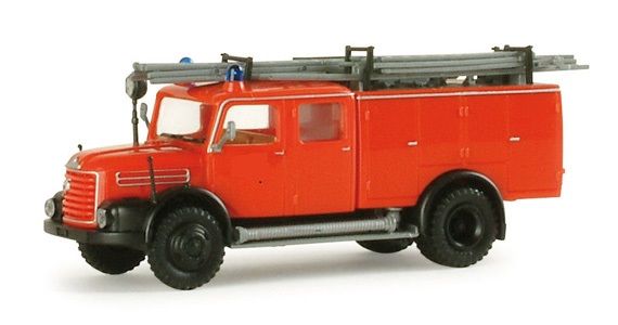 HER743105 - Brandweerwagen met grote ladder FW STEYR 586 - 1