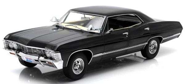 GREEN19119 - CHEVROLET Impala Sport Sedan 1967 Zwart - 1