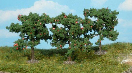 HEK1160 - Set van 3 appelbomen 8cm - 1