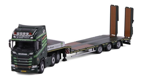 CAV20-1287 - SCANIA S Highline 6x2 met 3-assige dieplader DE GROEN Transport BV - 1