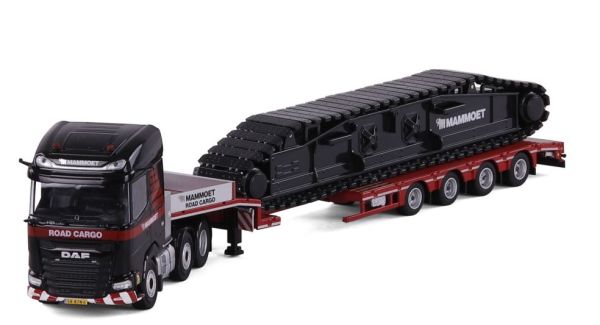 CAV20-1331 - DAF XG 6x2 met 4-assige dieplader MAMMOET - 1
