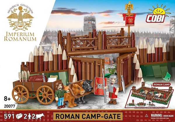 COB20077 - Poort van Romeins kamp - 591 onderdelen - 1