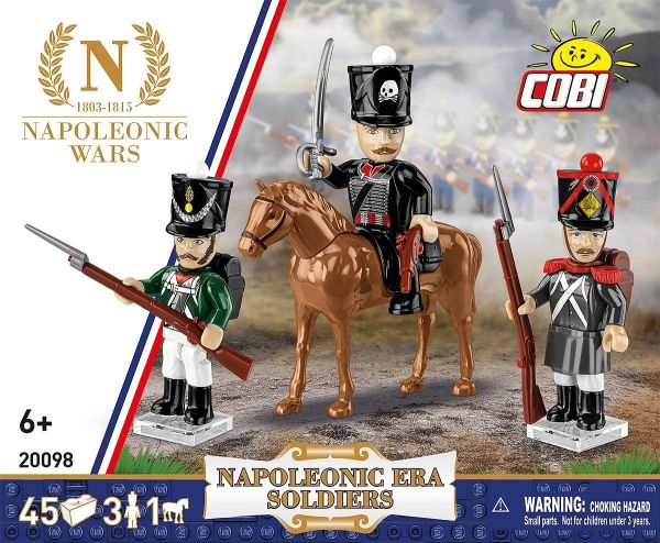 COB20098 - Soldaten uit het Napoleontische tijdperk - 45 onderdelen - 1