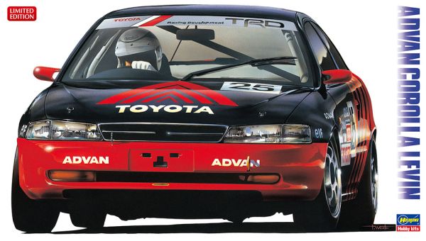 HAW20314 - TOYOTA Corolla Levin - Advan om te monteren en te spuiten - 1