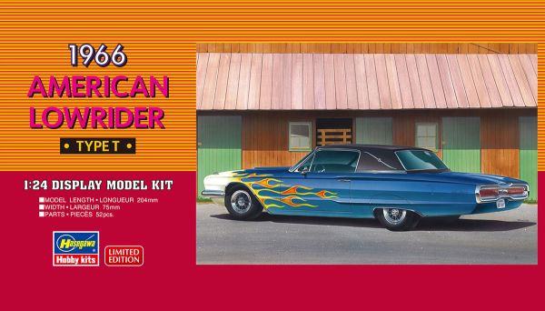 HAW20379 - Amerikaanse Lowrider Type T 1966 monteren en spuiten - 1
