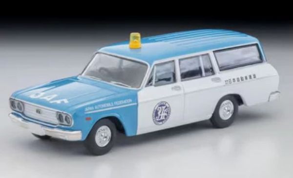 TOMLV-203B - Toyota Masterline Combi uit 1966, JAF-specificatie, wit en blauw. - 1