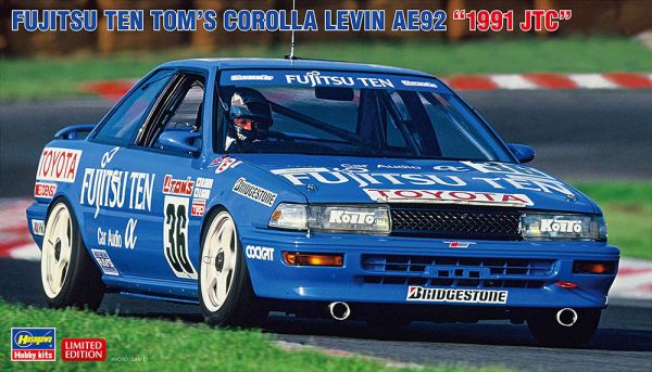 HAW20492 - TOYOTA Corolla Levin AE92 - Fujitsu Ten Tom's - JTC 1991 te monteren en te spuiten - 1
