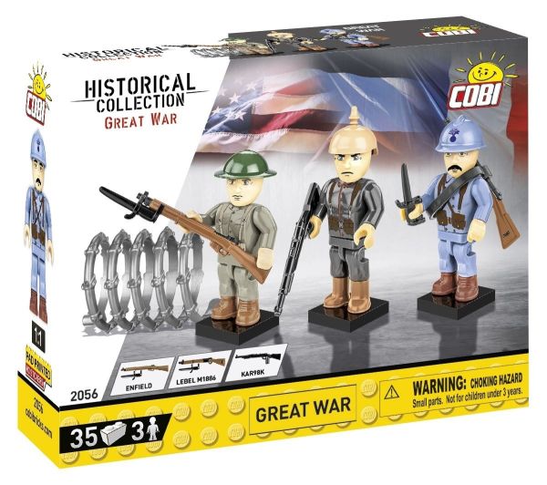 COB2056 - Soldaten - Historische Collectie - 35 stuks - 1
