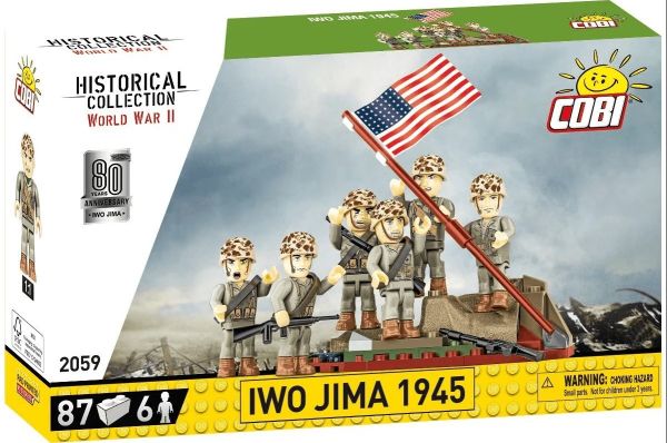 COB2059 - Vlag hijsen op IWO Jima 1945 - 85 stuks - 1